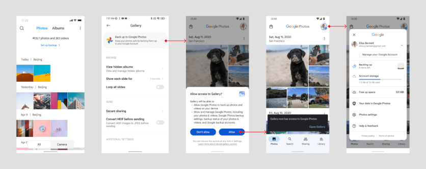 Детали о закрытии Xiaomi Cloud и синхронизации Галереи с Google Фото