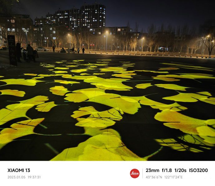 Примеры ночных фото на 54-мегапиксельную камеру флагмана Xiaomi 13